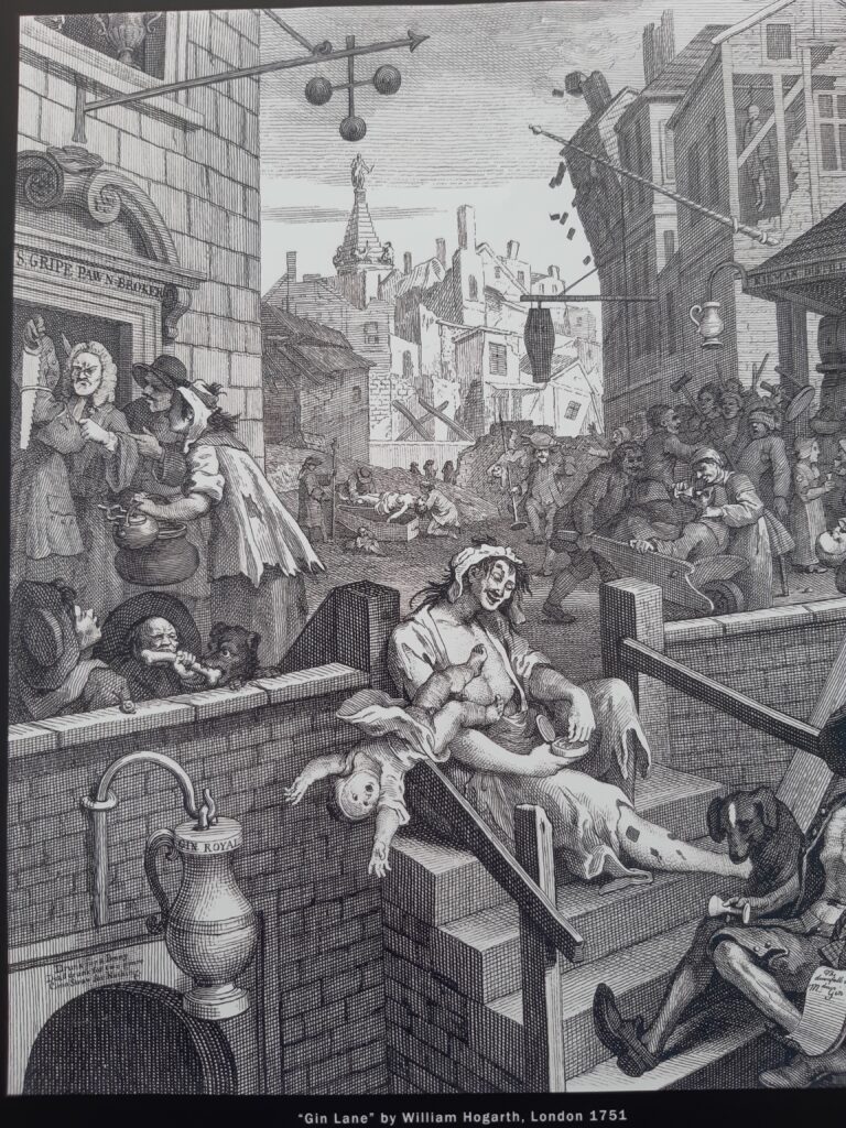 Gin Lane: William Hogarth and the Gin Craze - London Walks